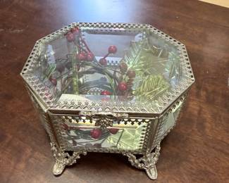 Glass Trinket Box