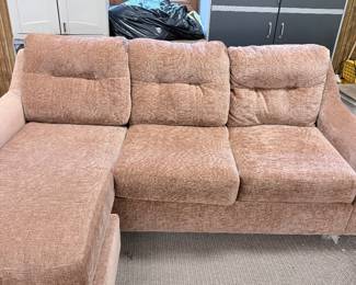 Nice Sofa with Ottoman