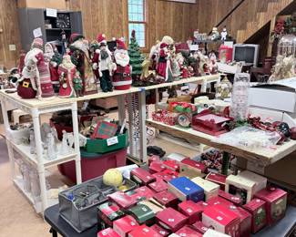 Lots of Hallmark. ornaments