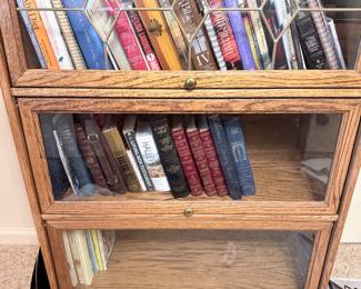 Glass Front Bookshelf 