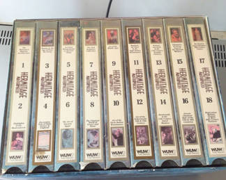 Lot 3: Hermitage Masterpieces VHS Collection (18 Tapes)
