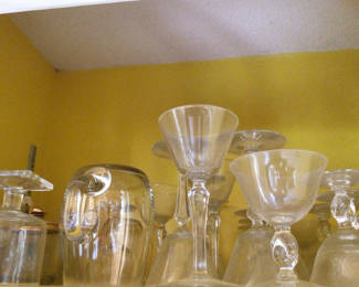 Lot 39: Assorted Glass Stemware