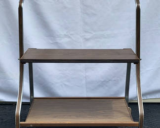 Lot 69: MCM Rolling Bar Cart