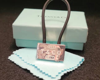 Lot 6: Tiffany & Co .925 1837 Keychain Lock