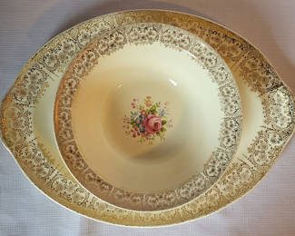 Lot 62: Vintage Taylor Smith Taylor Serving Dishes