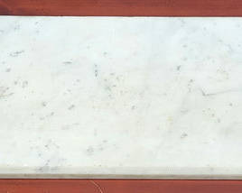 Lot 99: Antique Marble Mantle Slab