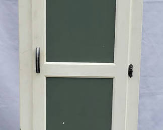 Lot 53: Vintage Narrow Pie Cabinet