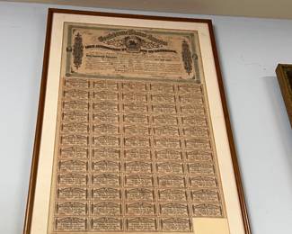 old stock certificates