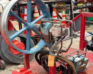 CONDUX FIBER OPTIC CABLE PULLER ON SLED 