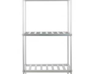 ALUMINUM KEG STORAGE SHELVING