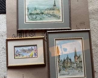 FRAMED ORIGINAL ART