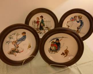 NORMAN ROCKWELL PLATES