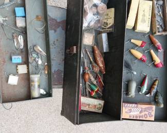 Tackle box- Lures priced individually
