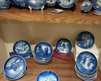 Royal Copenhagen Christmas Plates 1960-2000