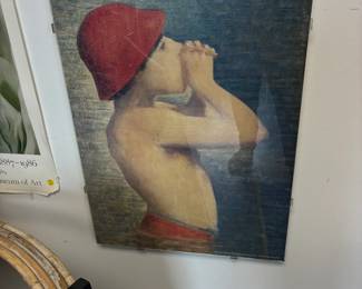 "The Bathers" poster by George Seurat