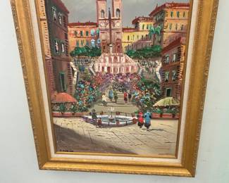 Original oil by Pasquald