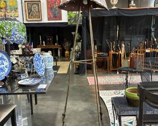 Outrageous Floor Lamp with copper shade