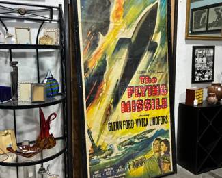 "The Flying Missile" large poster