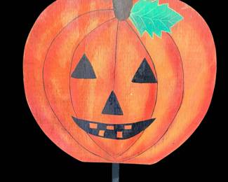 Pumpkin Yard stake