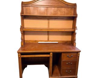 Computer work desk/hutch