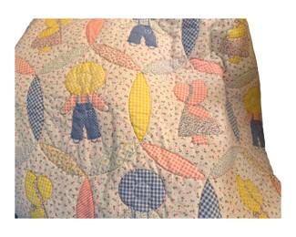 Sunbonnet, baby Quilt