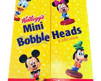 NEW 2003 Disney mini bobblehead box set Kelloggs 16 figures