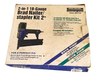 Brad nailer staple kit