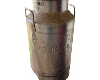Foremost milk jug