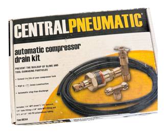 Air compressor drain kit