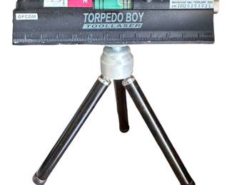 Torpedo Boy Laser Level w/Tripod
