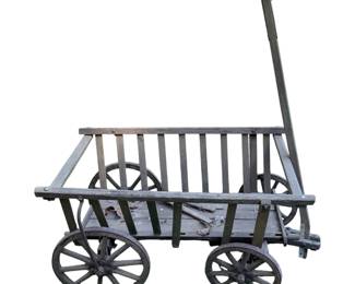 Vintage primitive cart