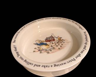 Wedgewood Peter Rabbit porridger