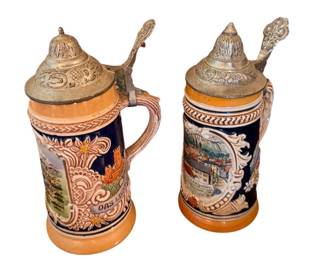 Several steins