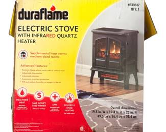 New inbox, electric stove/heater