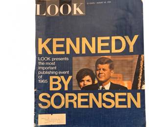 LOOK Magazine August 10, 1965 KENNEY by SORENSEN -Vintage magazine
