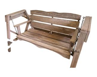 Glider porch swing