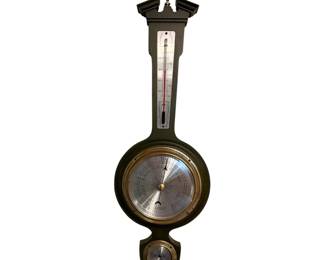 vintage Taylor NC USA banjo barometer weather station