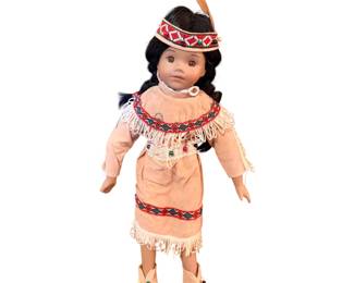 MSR IMPORTS POCAHONTAS? NATIVE AMERICAN GIRL DOLL WONDERFUL OUTFIT