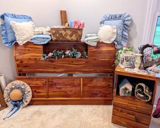 Cedar bedroom set 