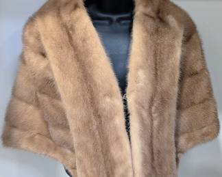 Vtg mink stole from Cain Sloan