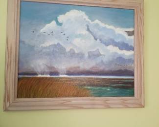Seascape painting