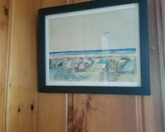 Beach scene