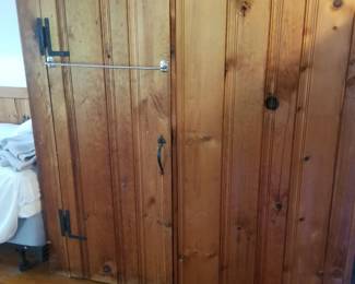 Knotty pine - perfect!