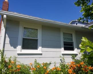 Replacement windows throughout home