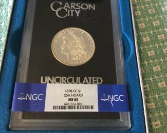 CC Morgan Uncirculated GSA Hoard