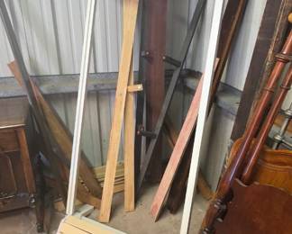 Twin platform frame