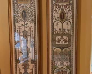 Pair of Giovanni Volpato Engravings of Loggia di Raffaello