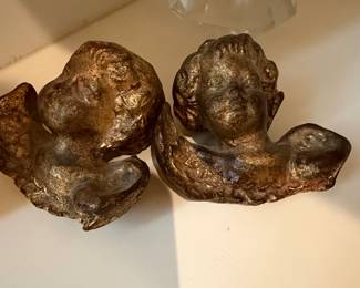 Pair of Cherub Figurines