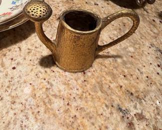 Hosley USA Miniature Watering Can Figurine