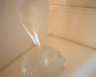 Faceted Crystal Perfume Bottle Stopper